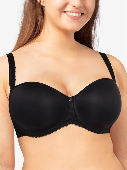 Padded Demi Cup Bra, G & H Cups