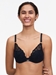 Chantelle Fleurs Plunging T-Shirt Bra, Style 12M2 Up to G Cup! - 12M2