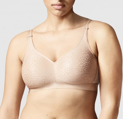 Chantelle Smooth Lines Full Bust Wirefree Bra in Nude Blush (1N) - Busted  Bra Shop