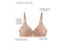 Simply Done Contour Wirefree Contour Convertible Bra - Style# 856393 - Up to G Cup! - 856393