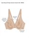 Wacoal Basic Beauty Full Figure, Seamless Bra, Style # 855192 - 855192