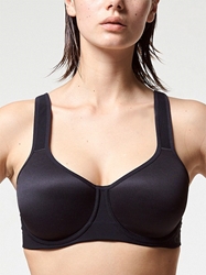 Chantelle Sport High Impact Active Underwire Bra in Black